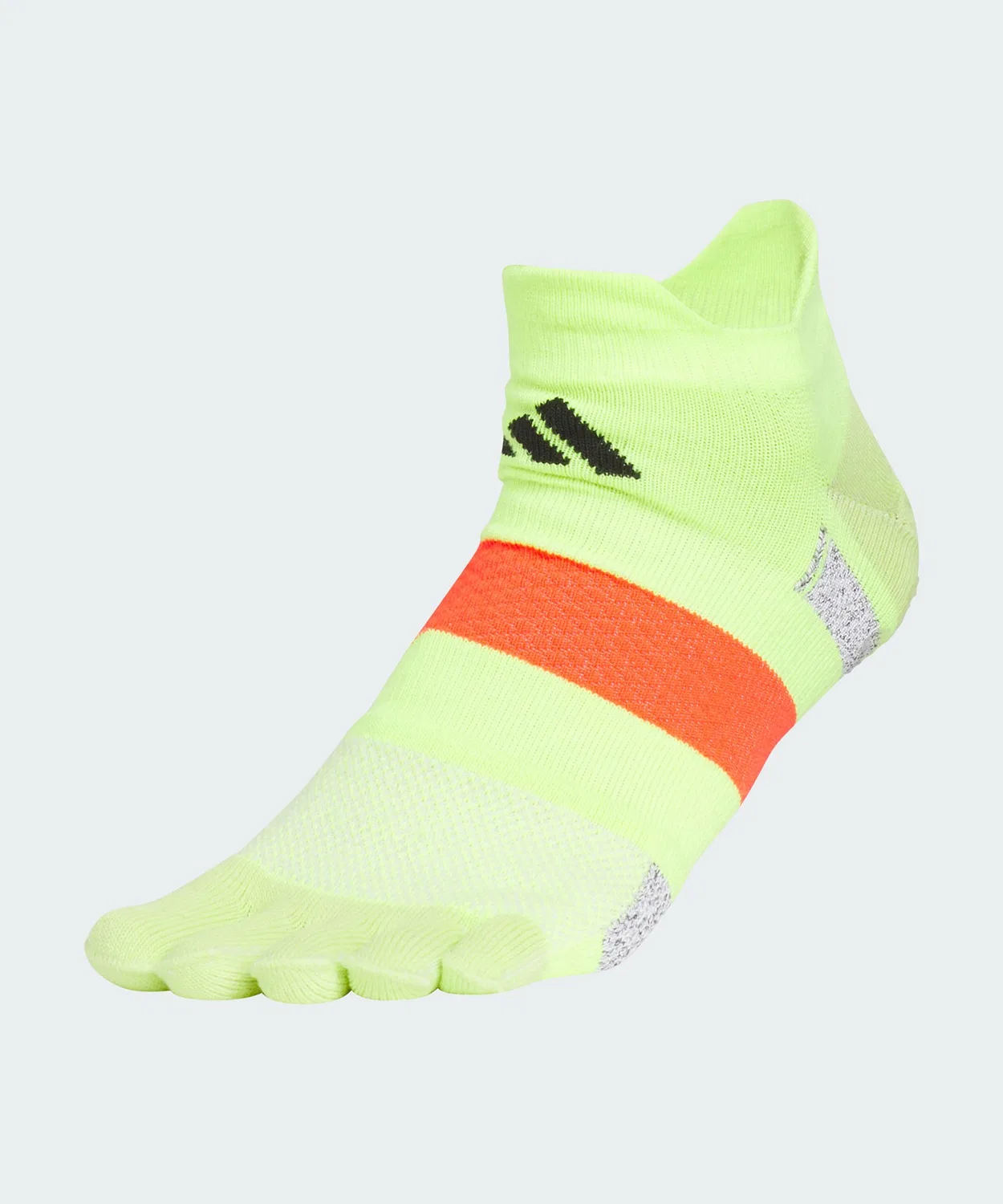Мужские/Женские спортивные носки с 5 пальцами, модель Running Performance Adidas, Yellow