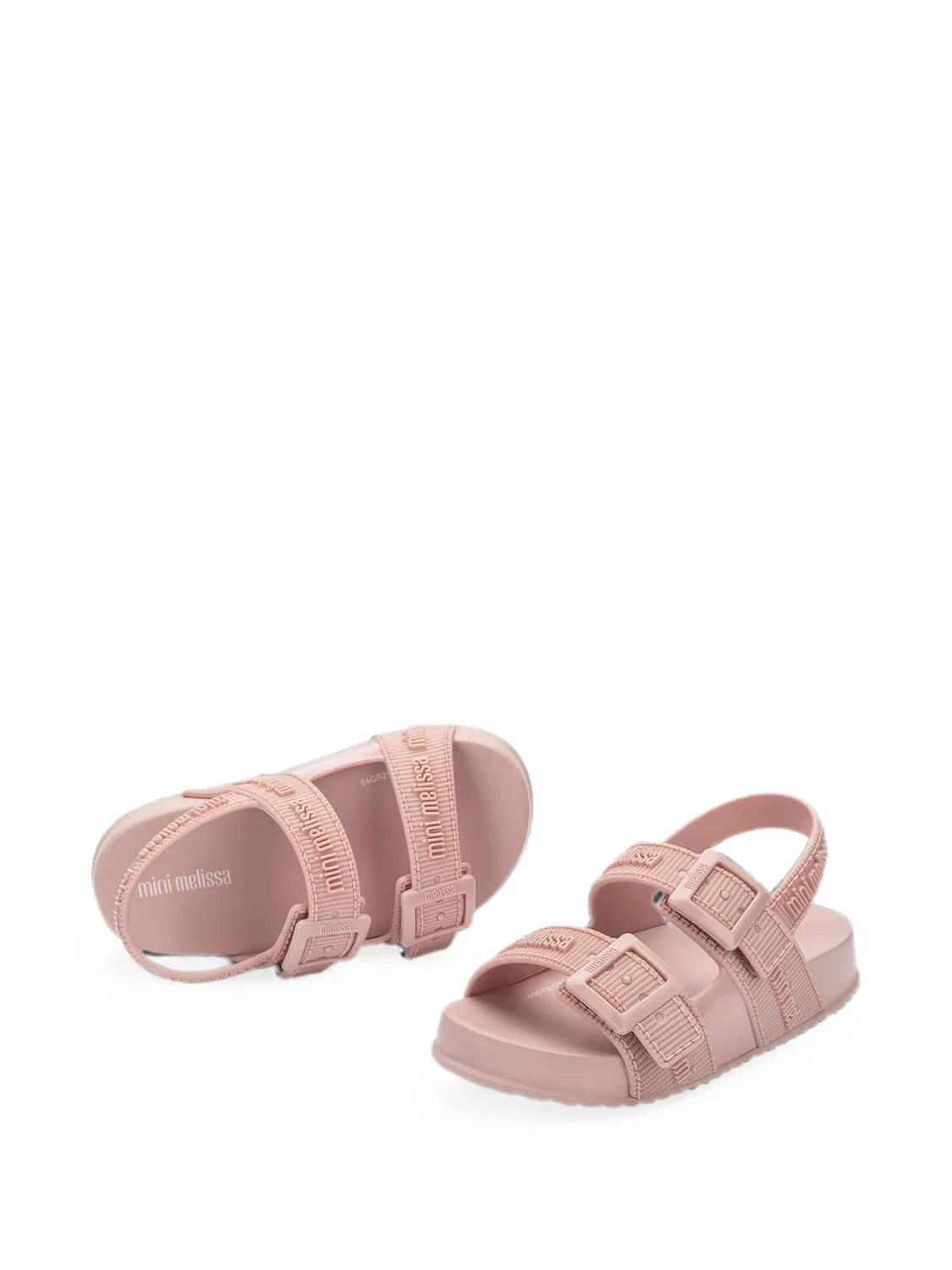 Босоножки Cozy M-Lover с пряжками Mini Melissa, розовый — фото 3