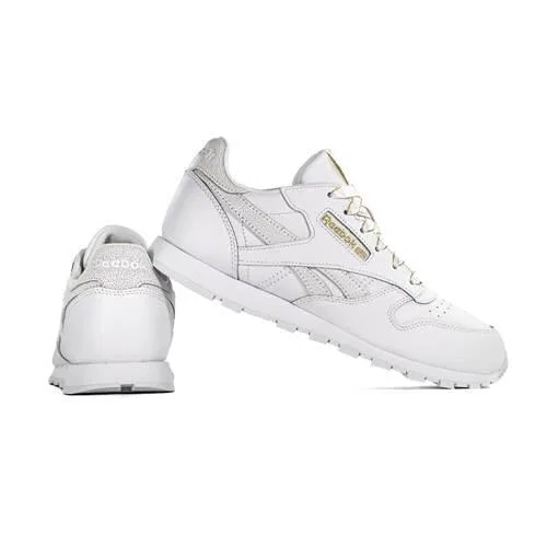 Детские универсальные кроссовки Classic Leather Reebok, Weiss — фото 3
