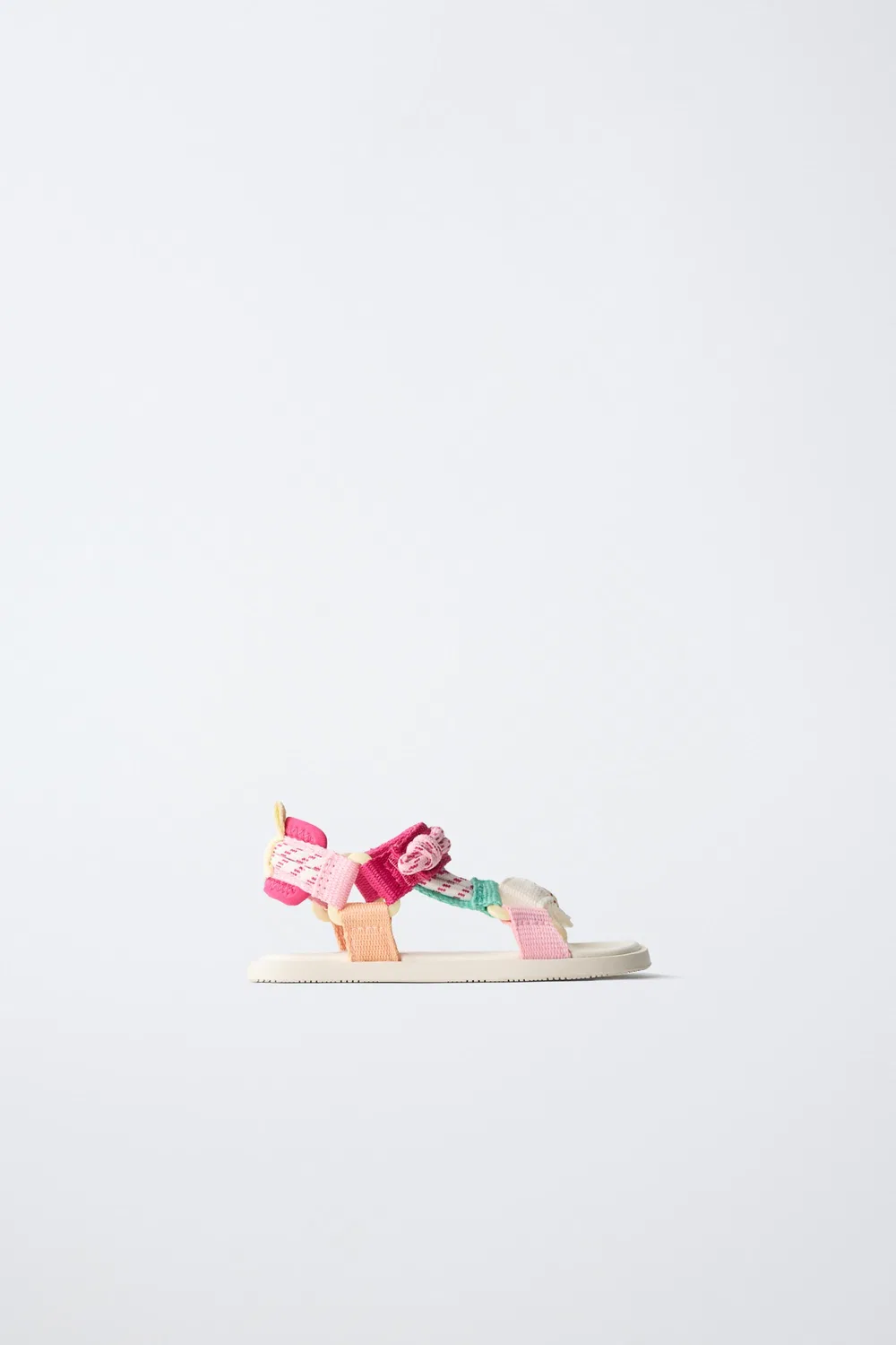 Разноцветные технические сандалии для ходьбы босиком ZARA, Pink