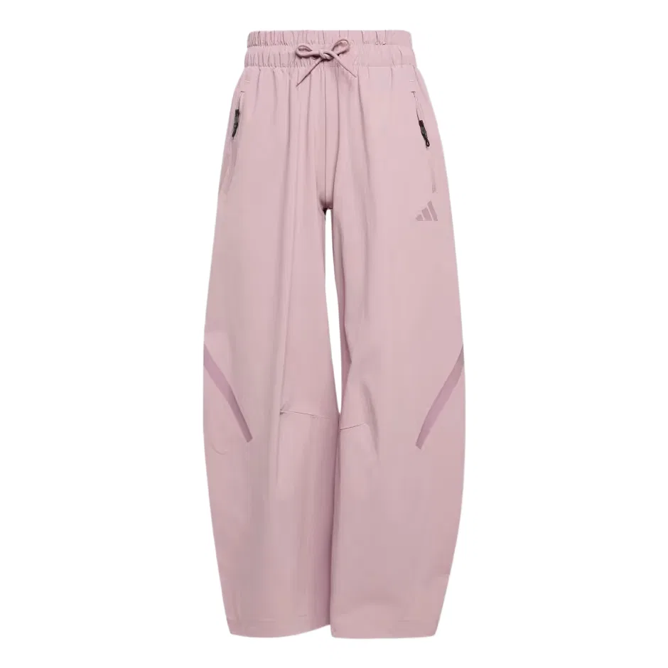 Детские трикотажные спортивные штаны с принтом Adidas, Magic Purple/Miracle Orchid
