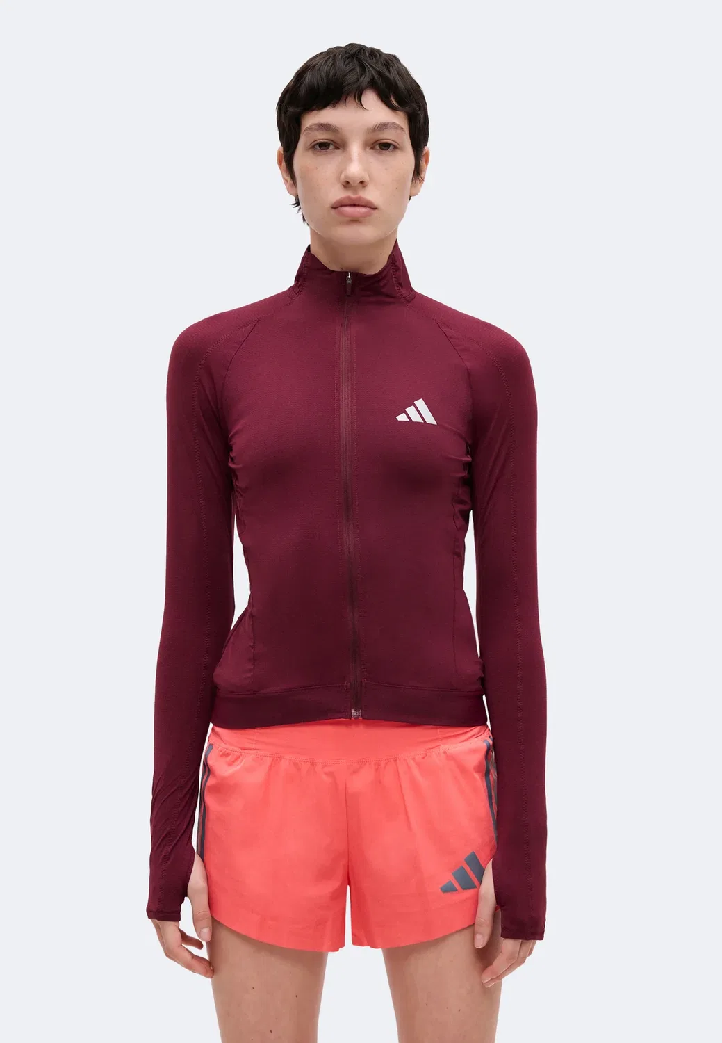 Adi365 - беговая куртка Adidas Performance, Maroon