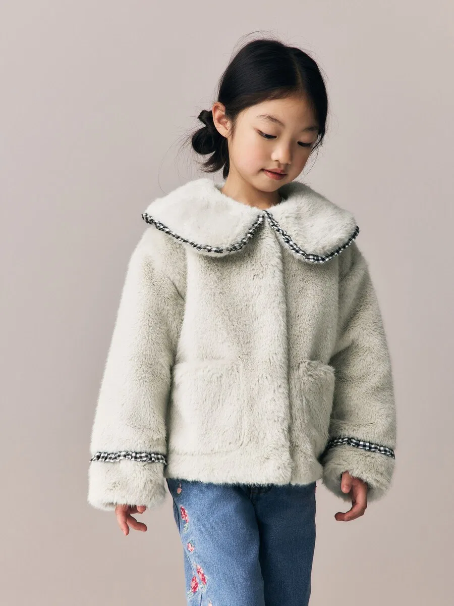 Куртка Laura Ashley межсезонья кремового цвета — фото 2