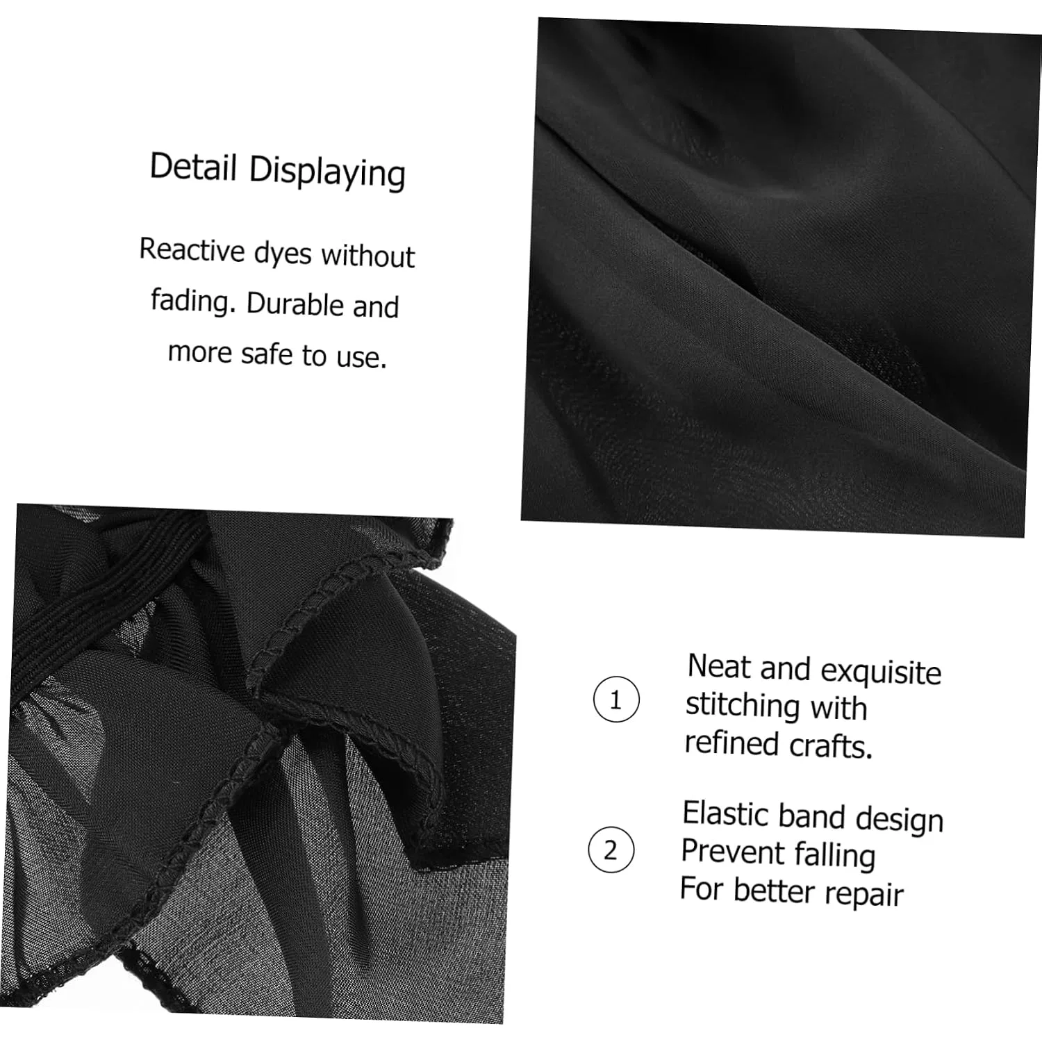 Шапочка для душа Faux Silk Satin, GANAZONO — фото 3