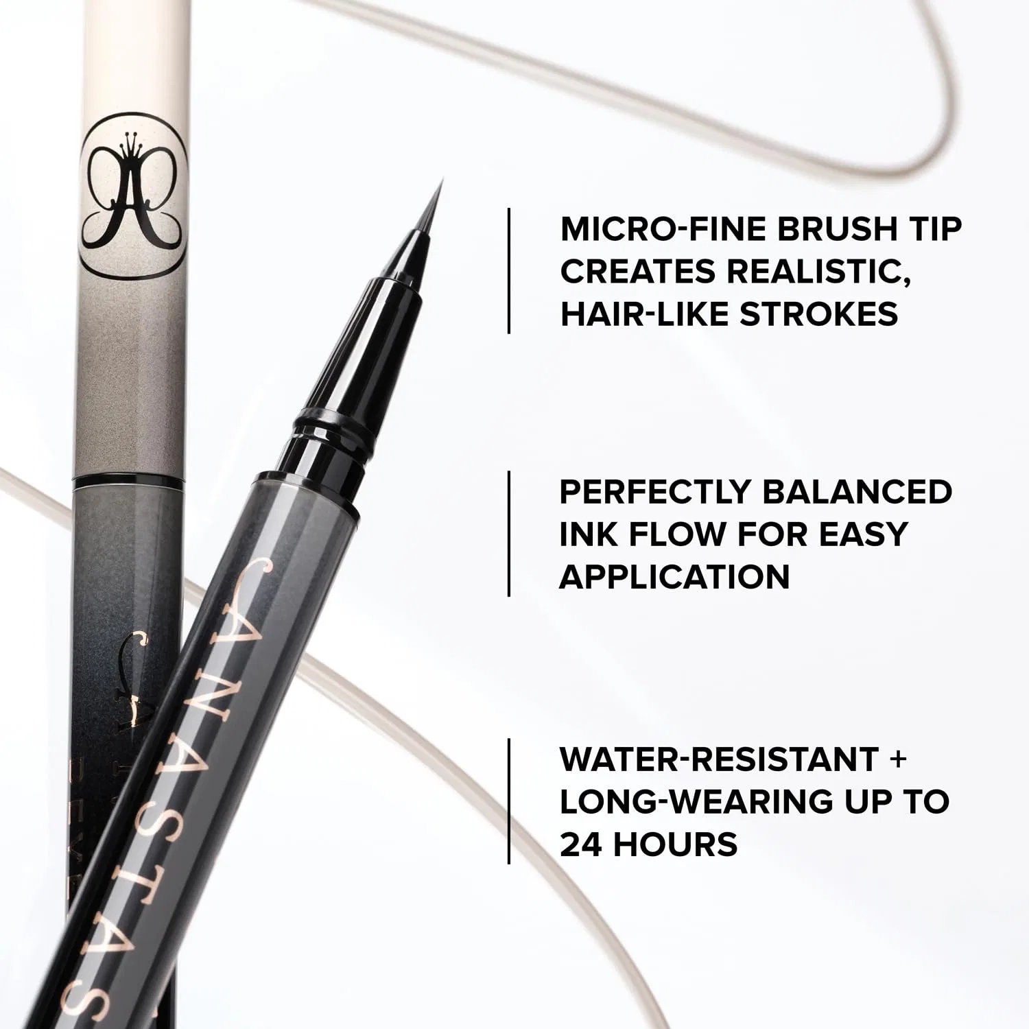 Карандаш для бровей Microstroke, Anastasia Beverly Hills, Dark Brown — фото 3
