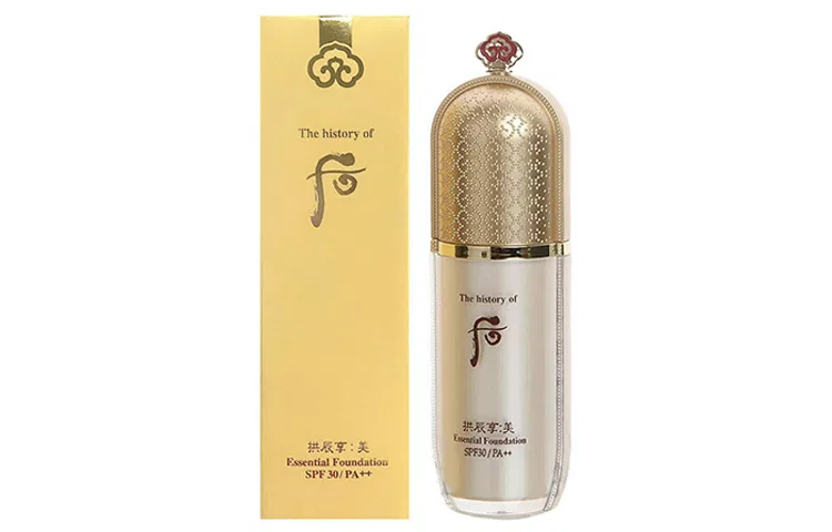 Жидкий тональный крем The History Of Whoo, Gong Jin Heung Beautiful Serums Foundation Shiny And Clear, 40ml — фото 2