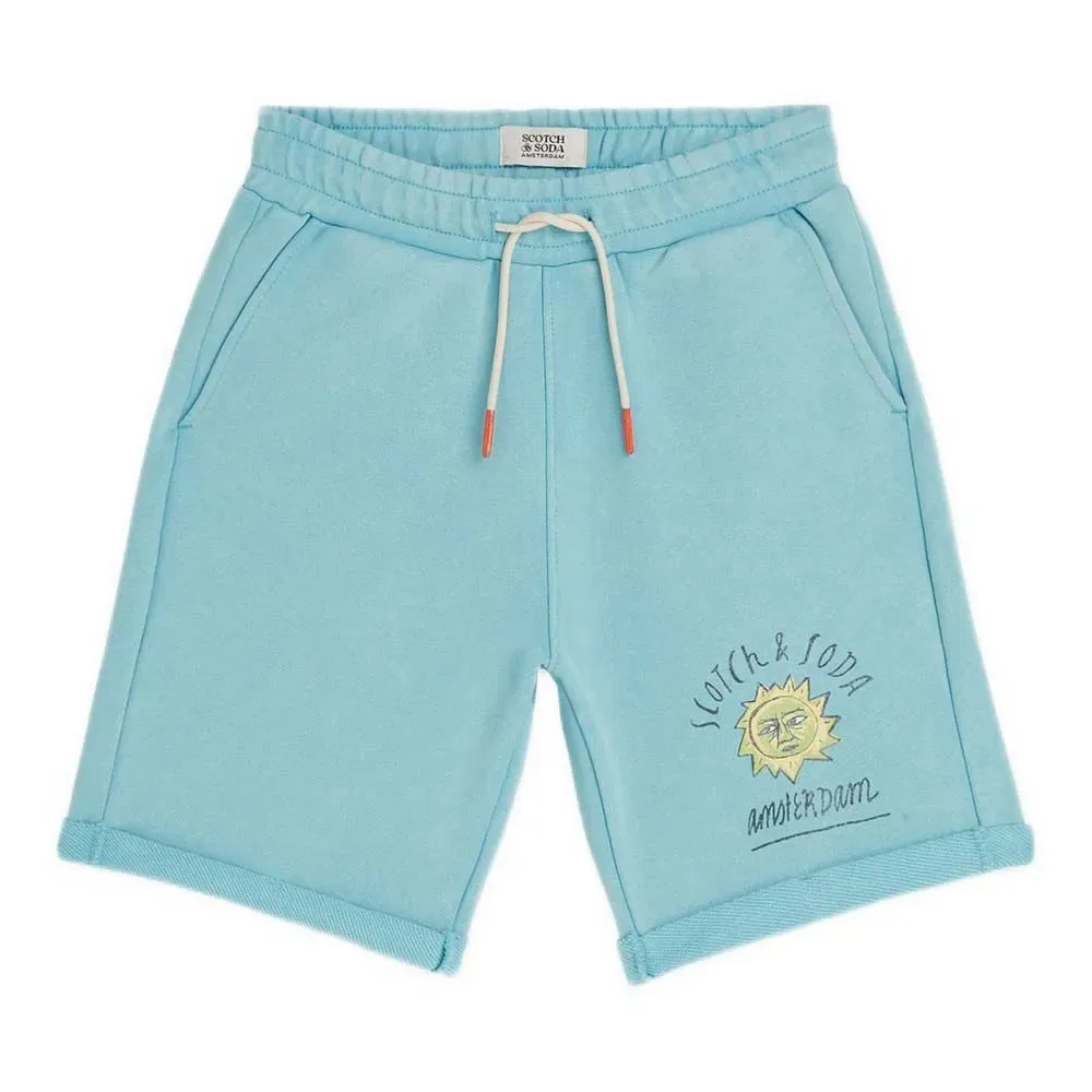 Шорты свободного кроя 181955 Scotch & Soda, синий