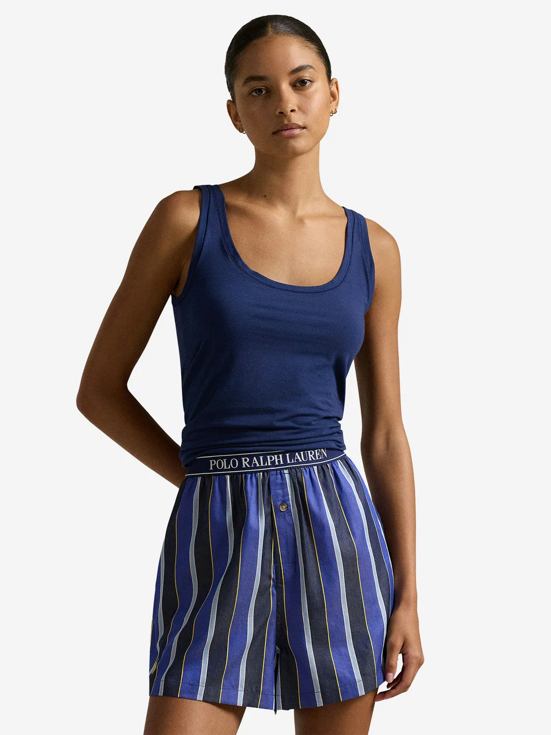Топ-майка Polo Ralph Lauren, темно-синий — фото 2