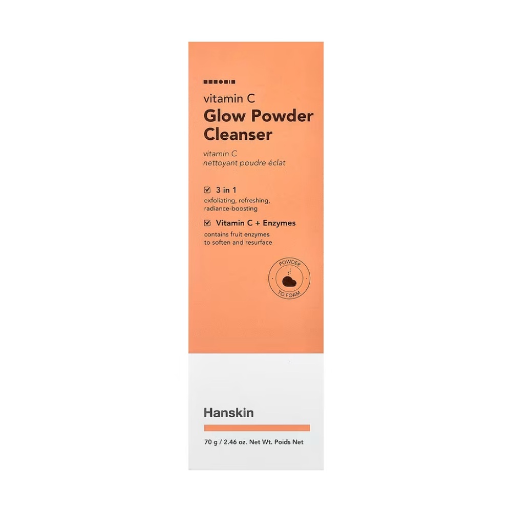 Энзимная пудра с витамином С HANSKIN Vitamin C Glow Powder Cleanser, 70 г — фото 2