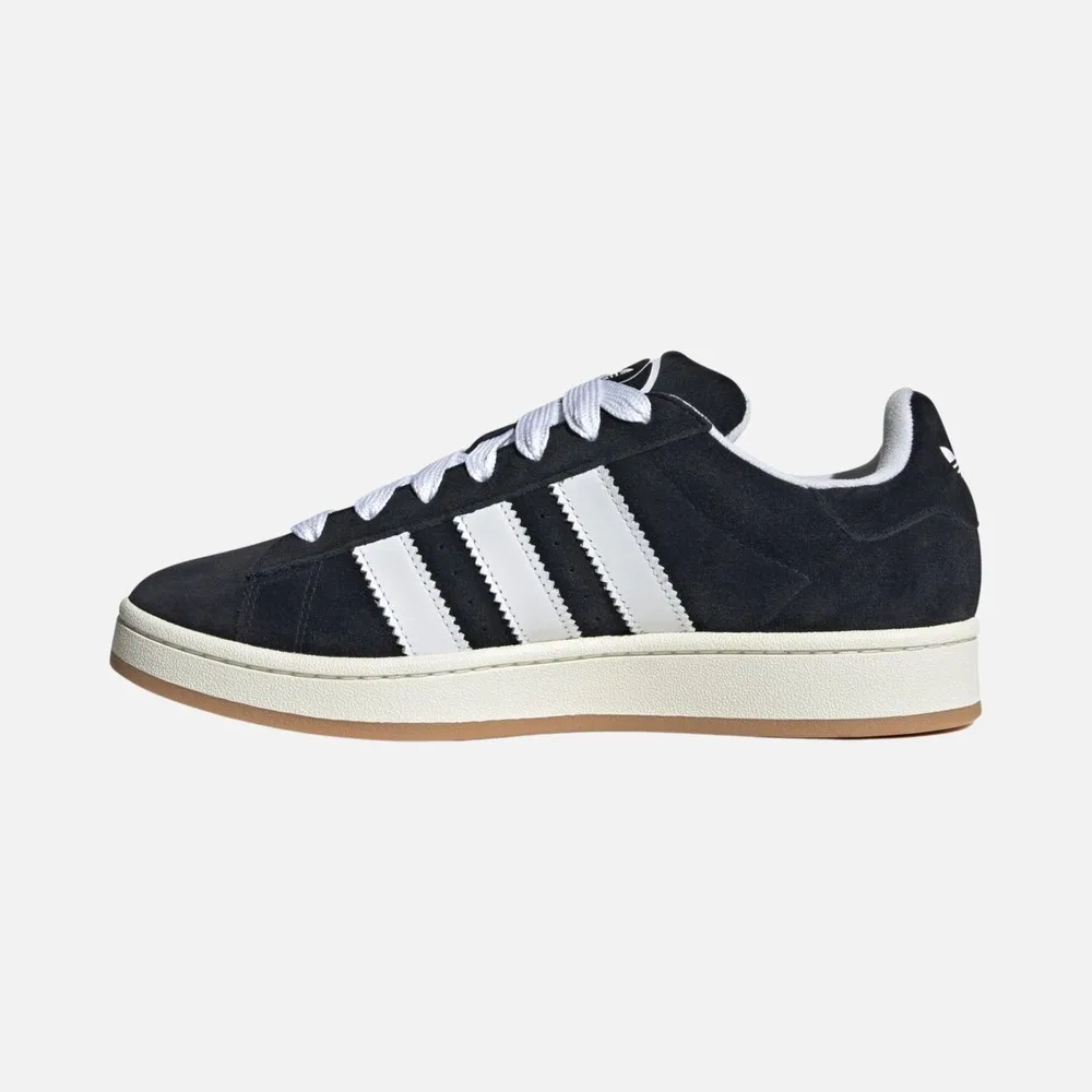 Детские спортивные кроссовки на шнуровке кожаные Campus 00S adidas — фото 4