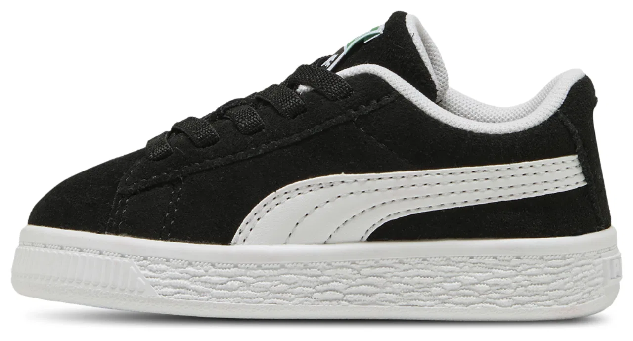 Детские кроссовки Suede Classic PUMA, цвет Puma White/Puma Black — фото 2