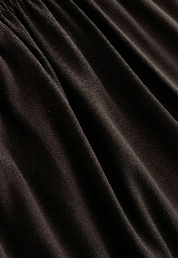 Брюки лиоцелл Tracksuit bottoms Next, chocolate brown, коричневый/шоколадный — фото 2