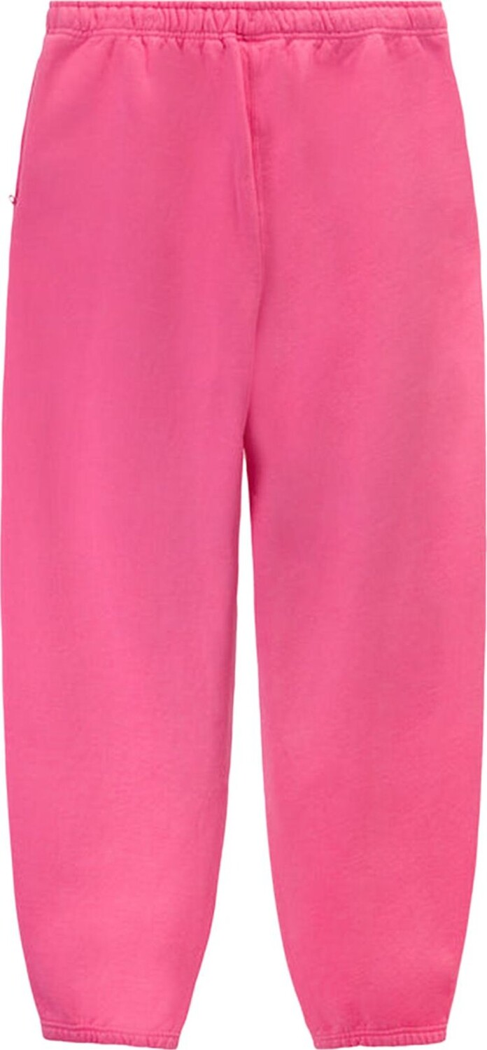 Брюки Nike x Stussy NRG Washed Fleece Pant 'Lotus Pink', розовый — фото 3