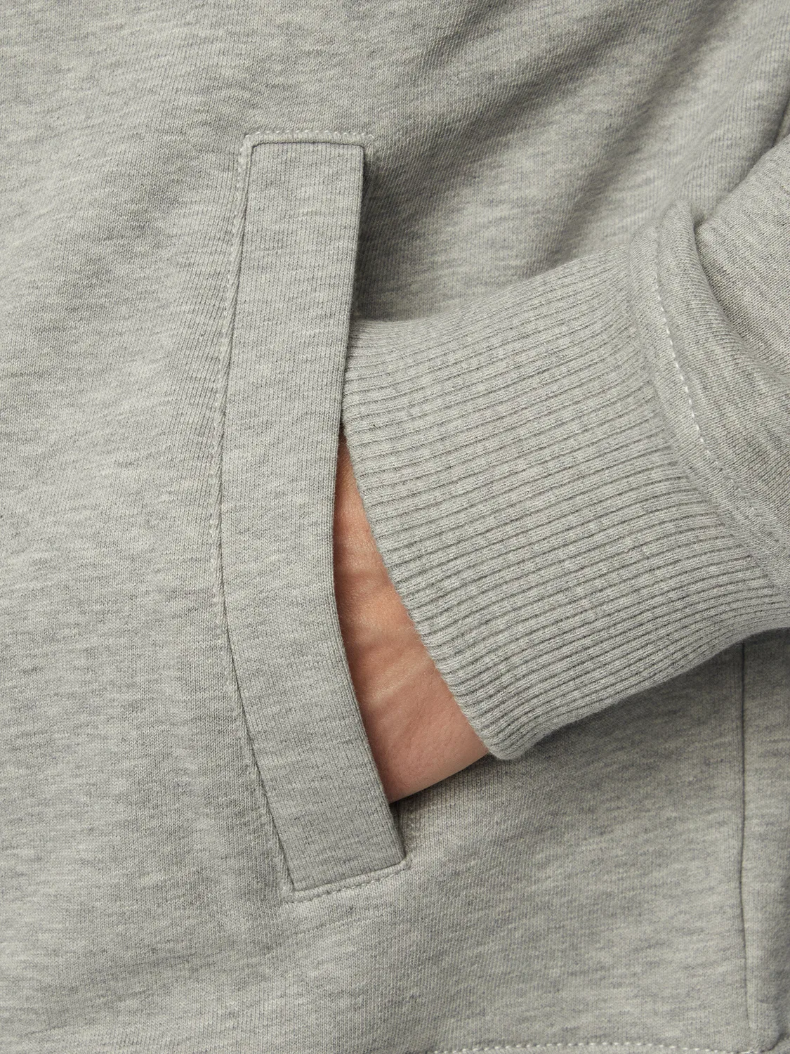 Мужской бомбер стандартного кроя Essential Tommy Hilfiger, серый — фото 4