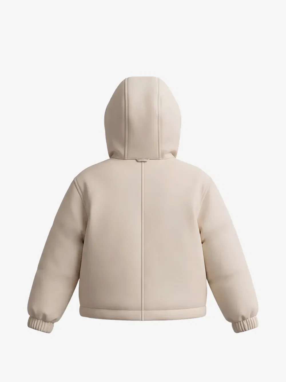 Куртка с капюшоном и вышитым логотипом Calvin Klein Kids, бежевый — фото 2