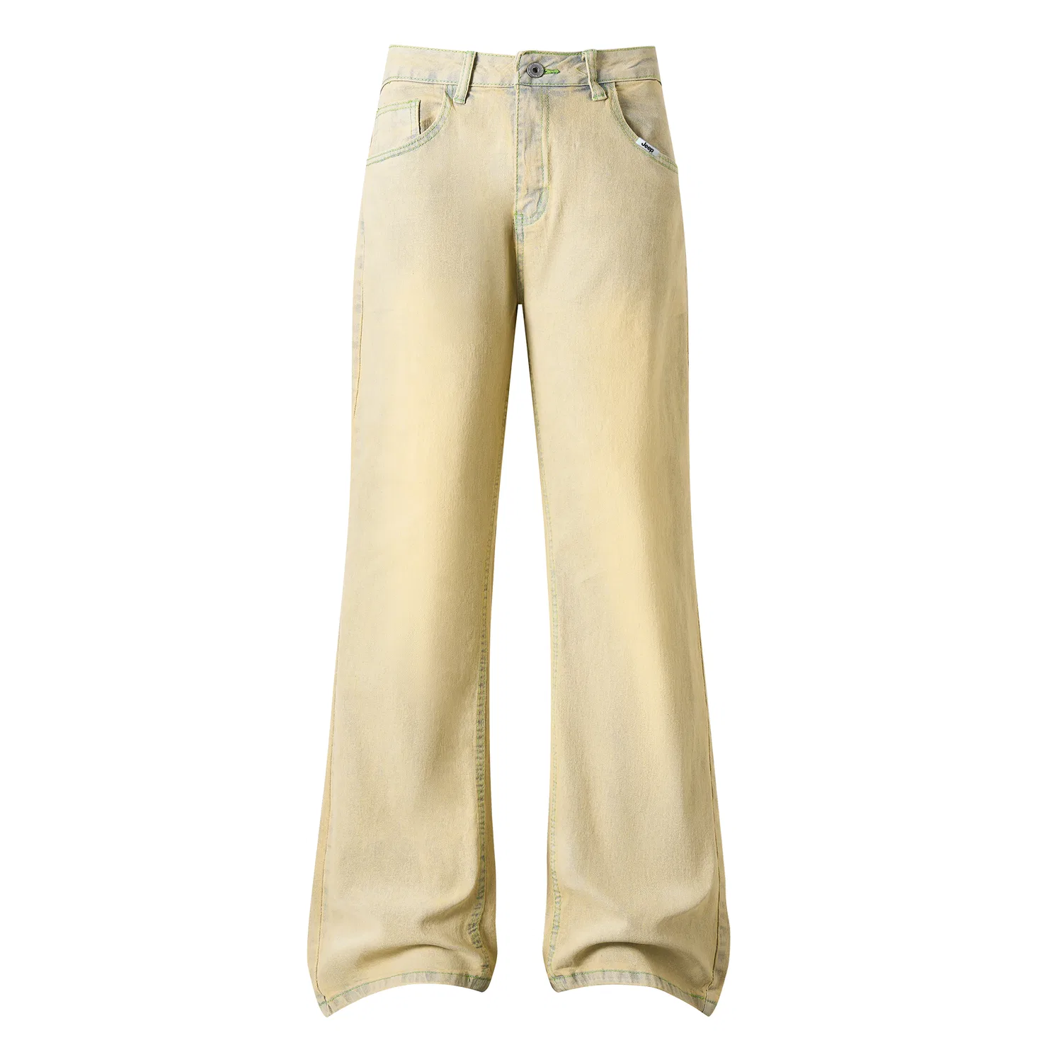 Детские джинсы скинни с расклешением Jeep Urban Casual Jeans, Yellow Mud