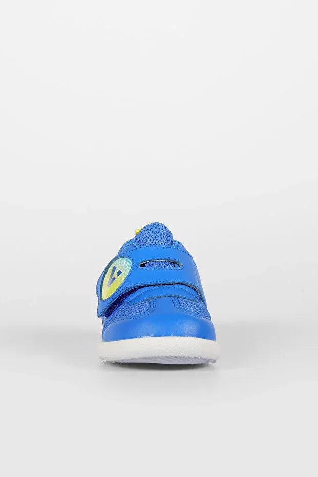 Детские спортивные туфли для мальчиков с липучкой Vicco, Saks Blue — фото 3