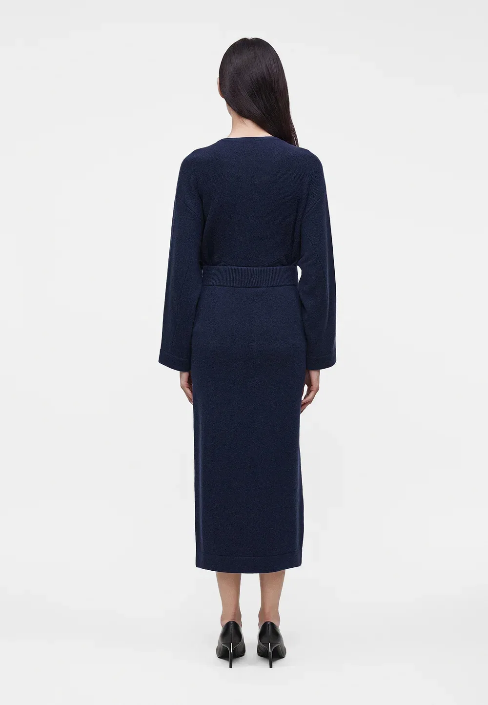 Юбка-Карандаш Emporio Armani, Storm Blue — фото 3