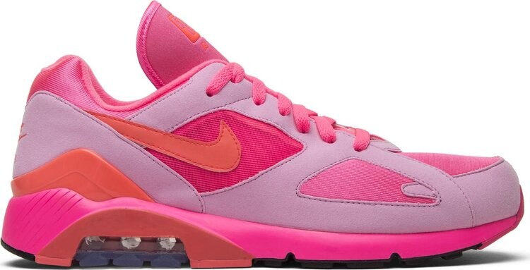 

Кроссовки Nike Comme des Garçons x Air Max 180 'Triple Pink', розовый