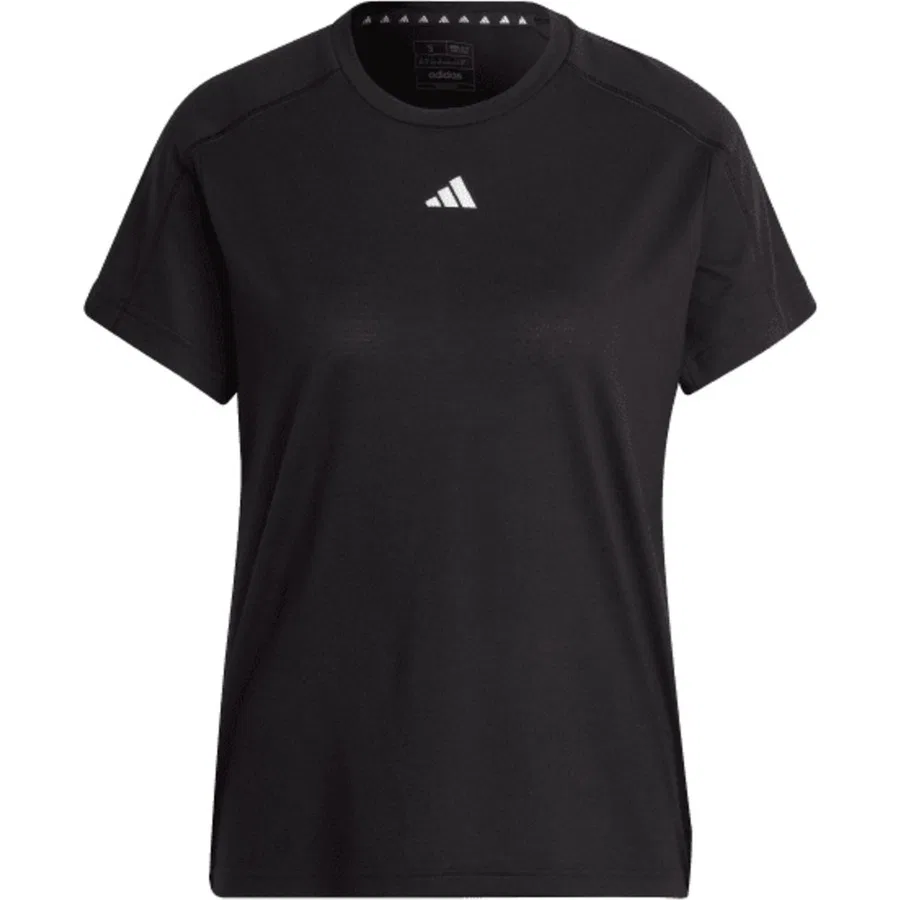 Женская футболка с коротким рукавом Aeroready Train Essentials adidas, Черный — фото 4