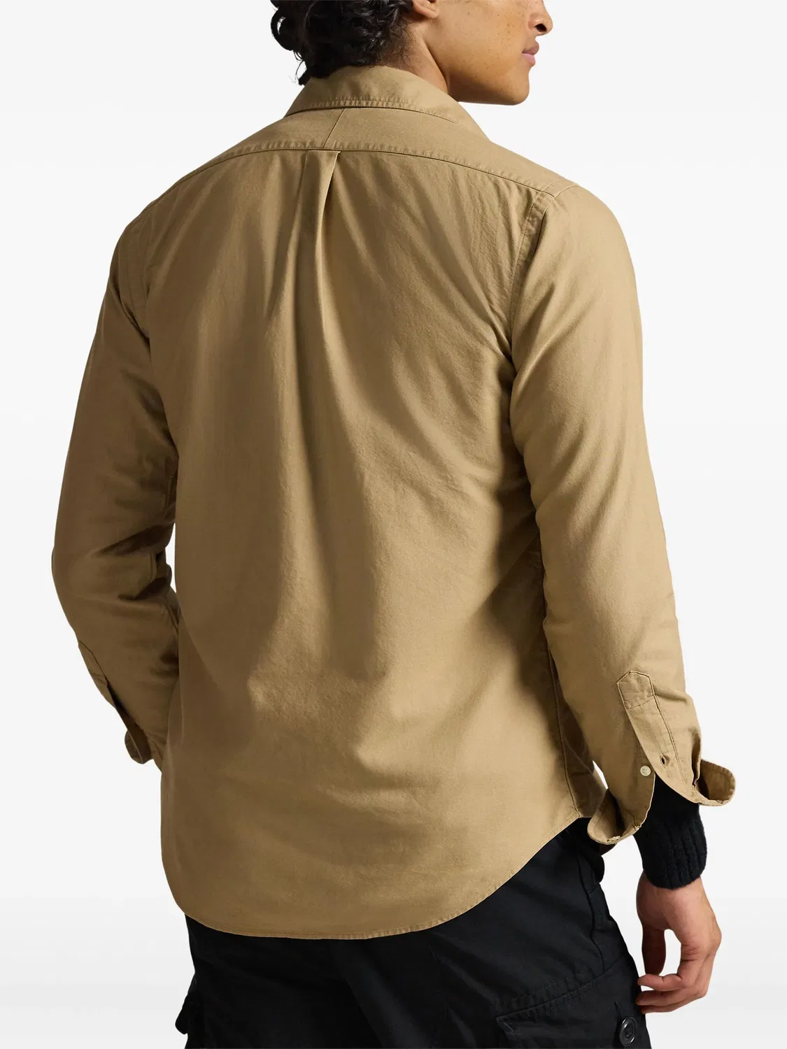 Polo Ralph Lauren Рубашка с длинным рукавом (нейтральные тона) — фото 3