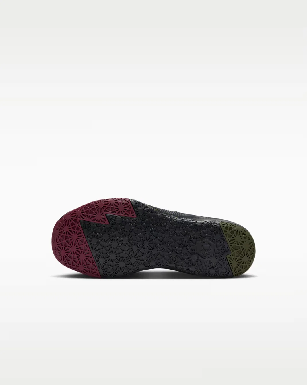 Детские кроссовки KD 6 "Meteorology" Nike, Black/Medium Olive/Noble Red/Atomic Red — фото 2