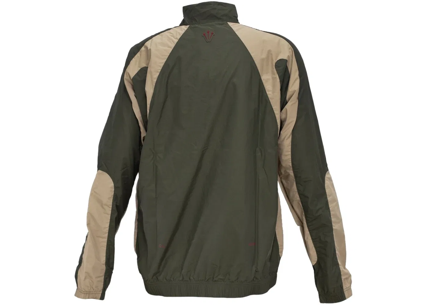Мужская куртка с длинным рукавом Nike x NOCTA Track Jacket Cargo Khaki/Khaki/Team Red, Cargo Khaki/Khaki/Team Red — фото 2