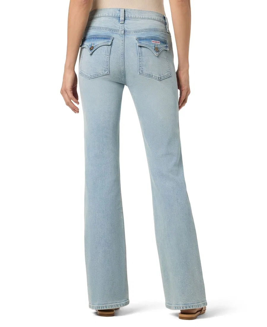 Джинсы женские с высокой посадкой и клешем, модель Blair High-Rise Bootcut Hudson Jeans, Sonoma — фото 3