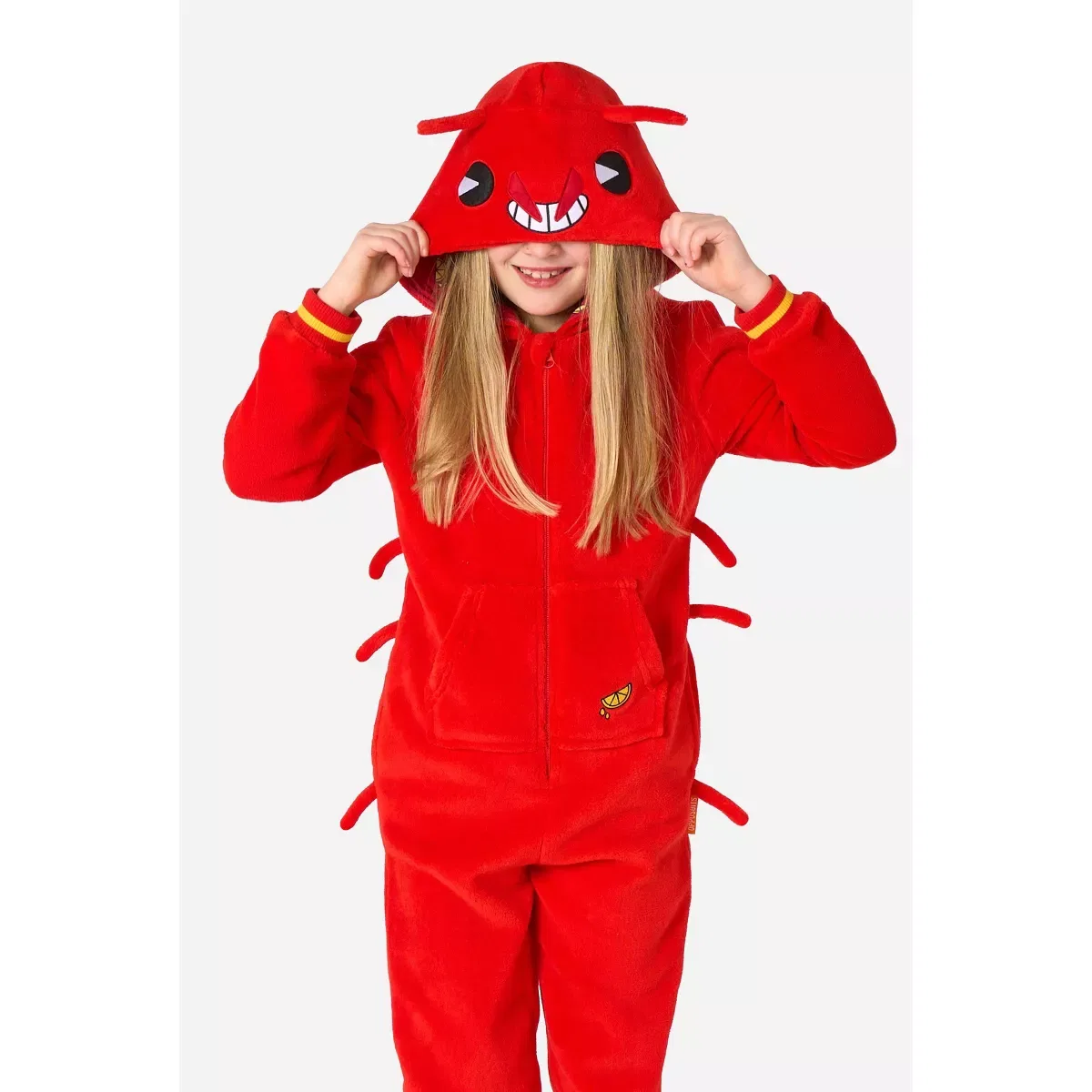 Детский комбинезон с принтом OppoSuits, Red — фото 3