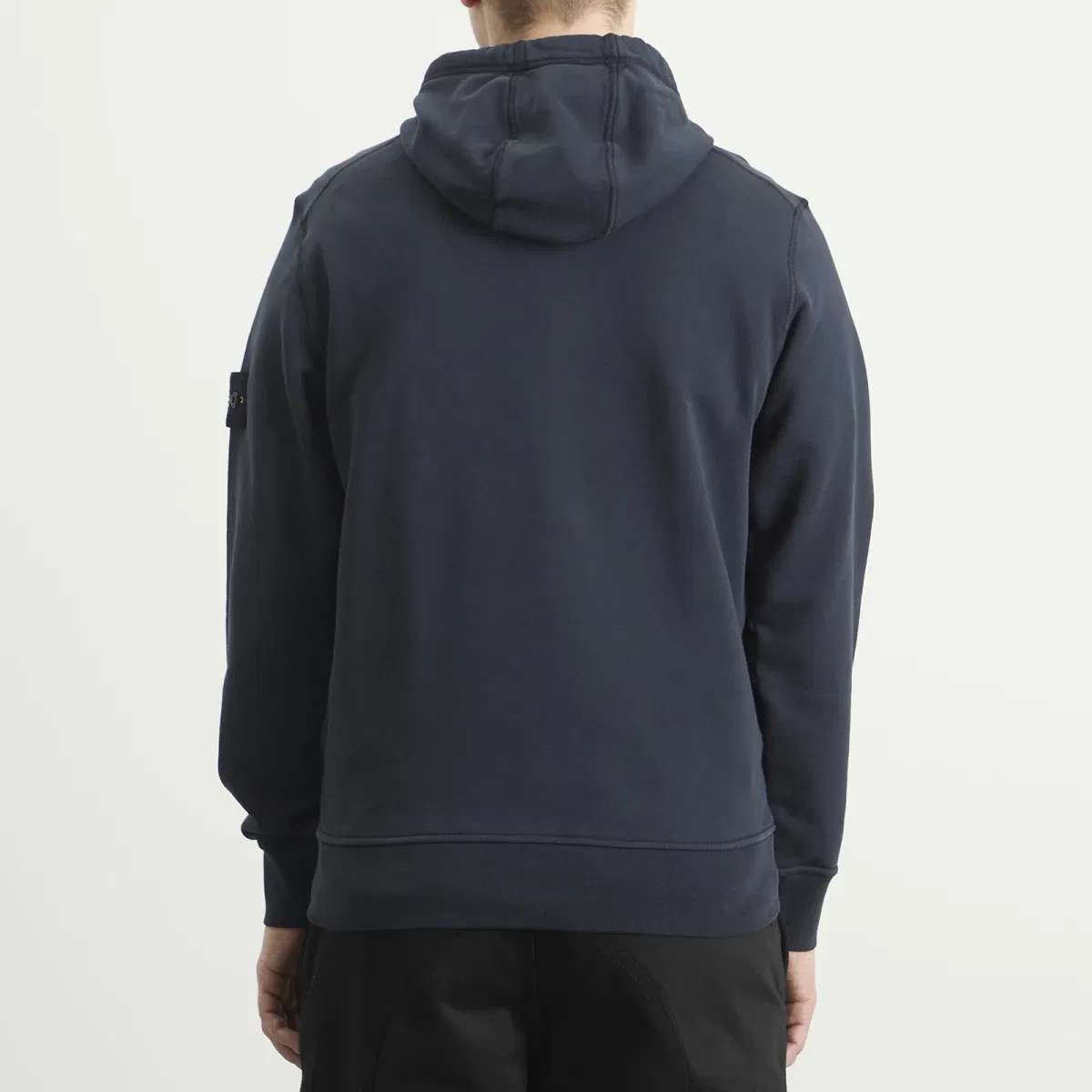 Худи из органического хлопка Stone Island, Navy Blue — фото 3