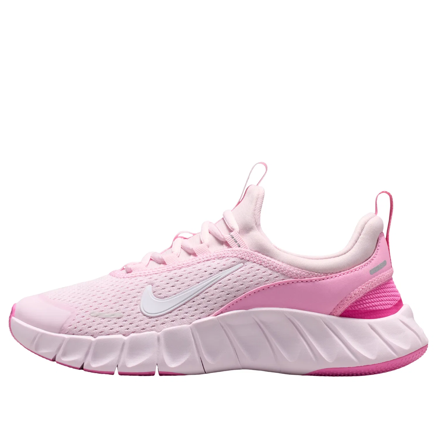 Детские кроссовки с сетчатым верхом Free Ride 'Pink Rise' Nike, Pink Rise/Playful Pink/Bleached Lilac/White