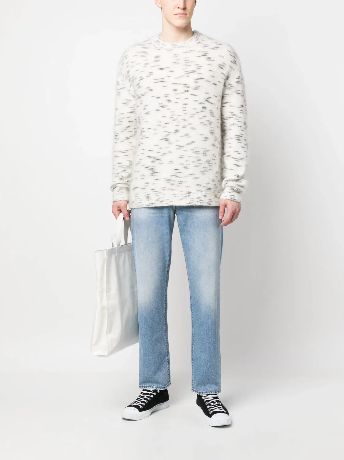 Acne Studios Джинсы из хлопка, синие — фото 2