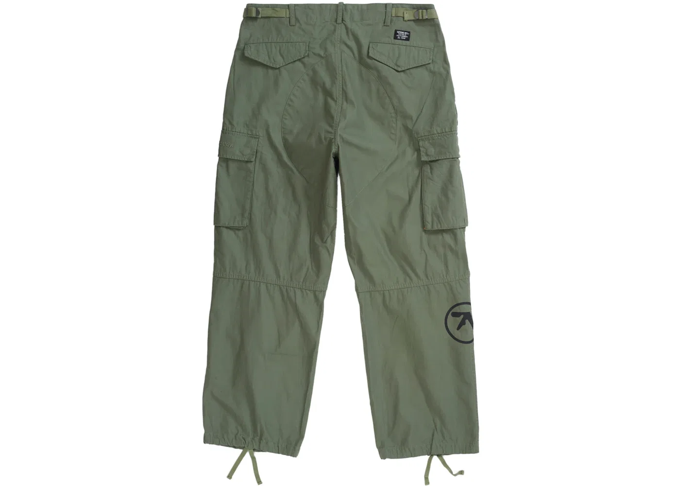 Мужские брюки-карго Supreme Aphex Twin Alpha Industries, Olive — фото 3