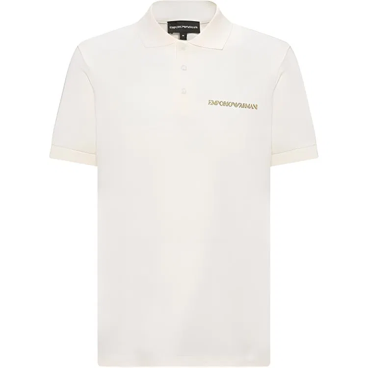 Мужское поло Emporio Armani, Ecru