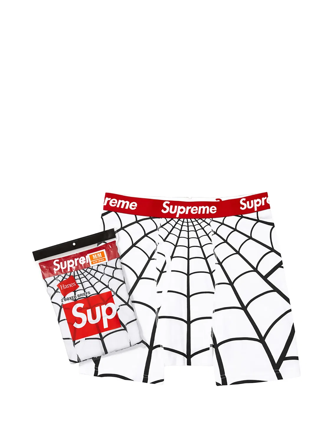 Трусы-боксеры Человек-паук, белые Supreme, белый