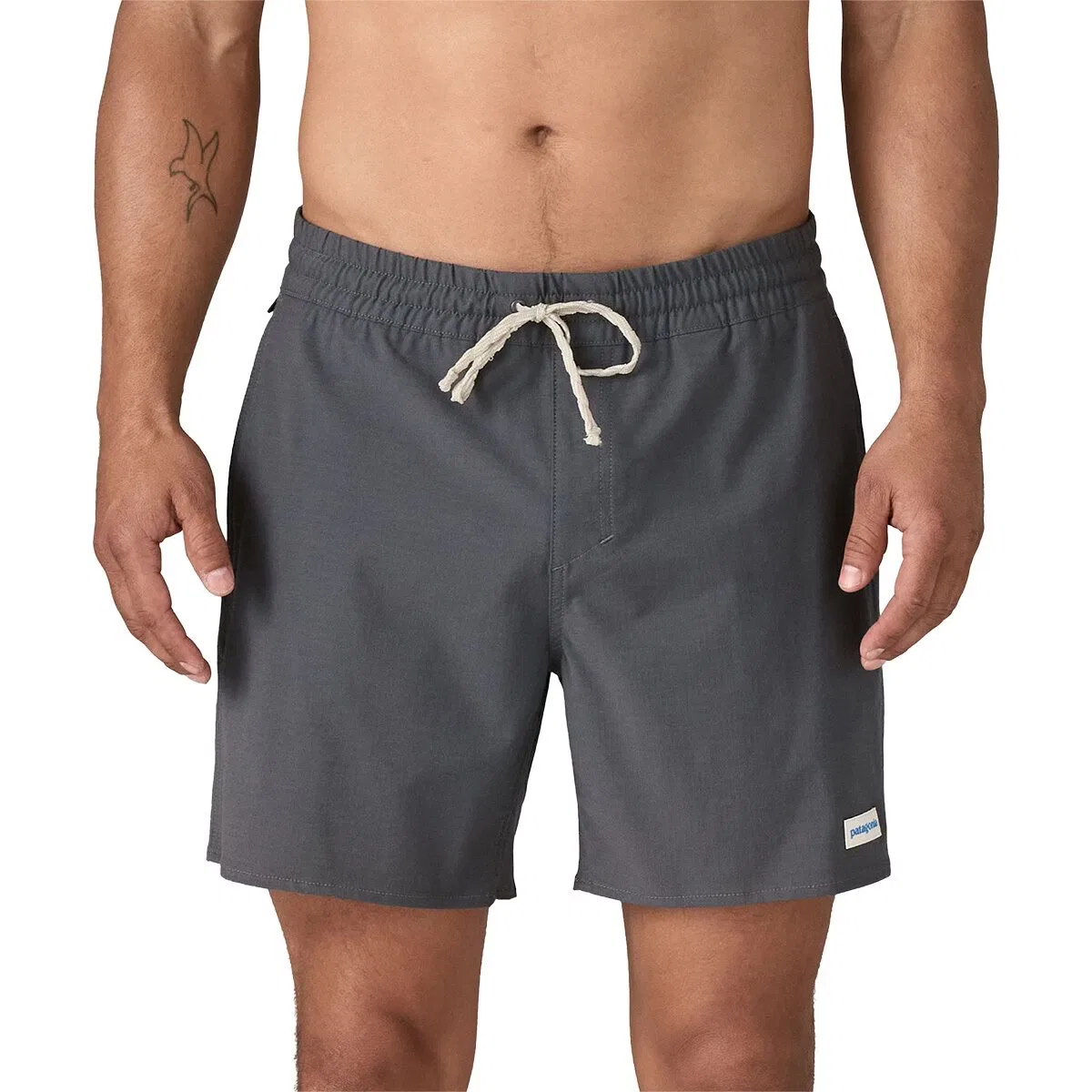 Мужские шорты для волейбола Patagonia Home Waters 16in Volley Short, Forge Grey