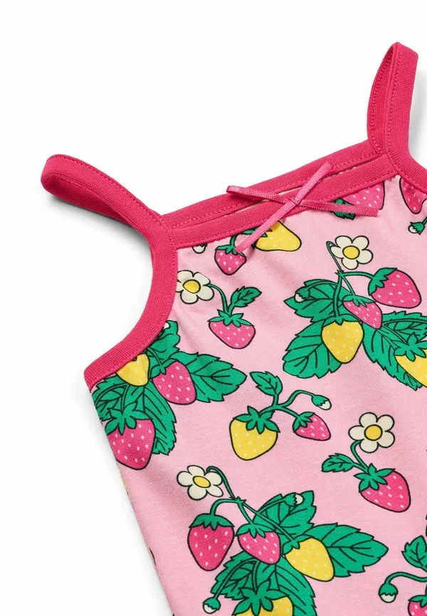 Комплект белья с цветочным принтом Elstar set - briefs Smafolk, Pink Fandango, розовый — фото 3