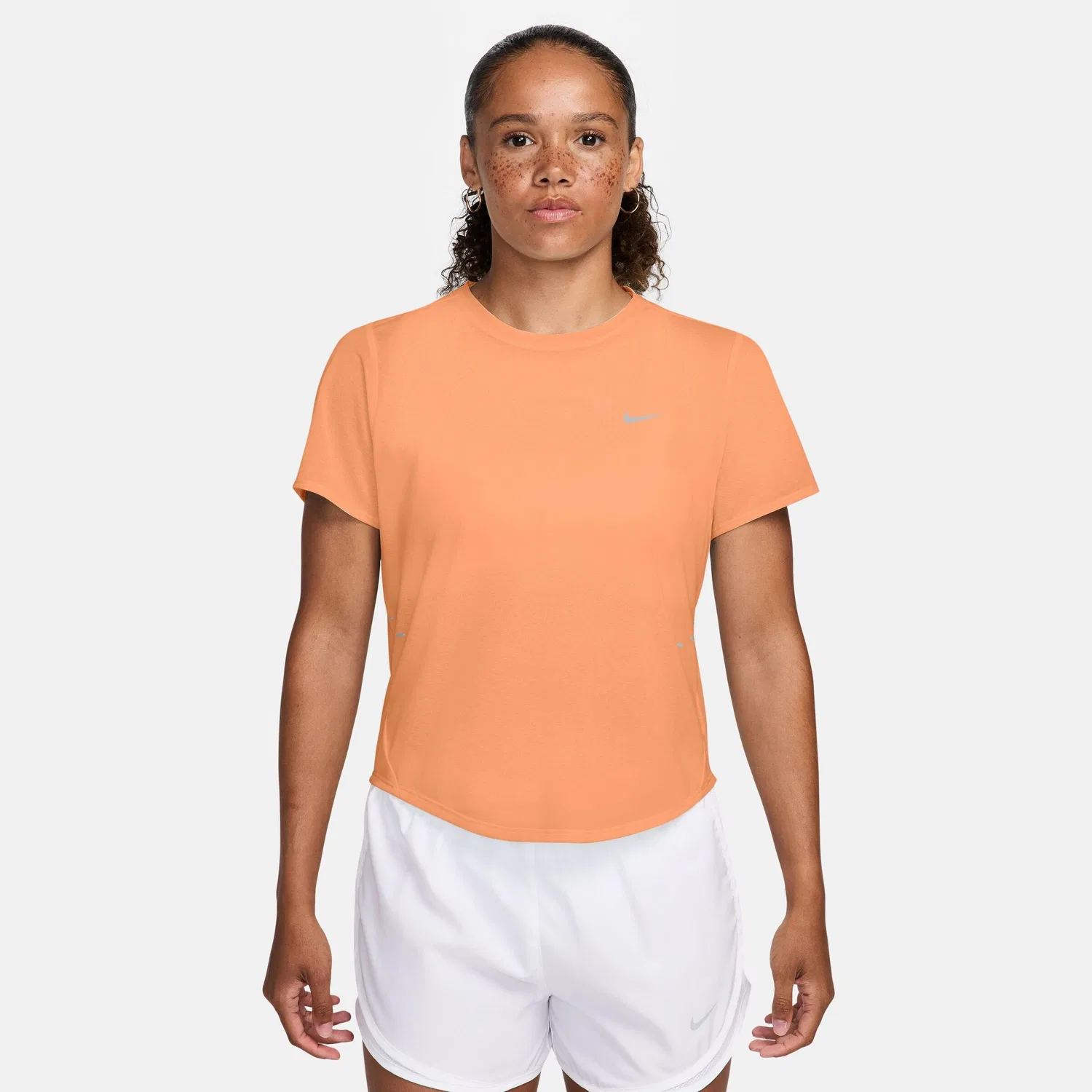 Футболка Nike Performance оранжевого цвета — фото 3