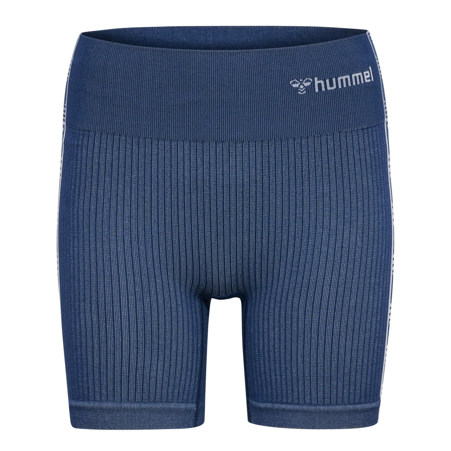 

Hmlmt Blaze Seamless Mw Shorts Обтягивающие шорты женские HUMMEL, темно-синий