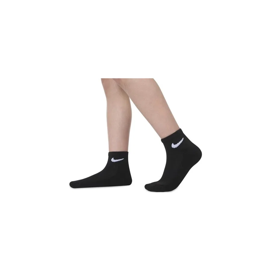 Комплект носков Nike Little Kids' Cushioned Ankle Socks, 3 пары, Белый — фото 3
