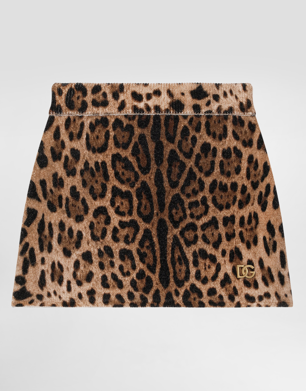 

Юбка из шерсти с принтом Dolce&Gabbana, мультиколор