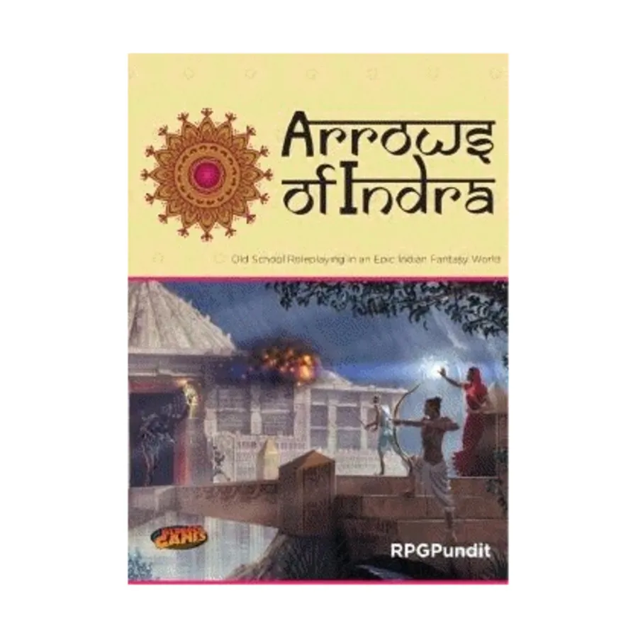 

Arrows of Indra, Roleplaying Games (Bedrock Games), мягкая обложка