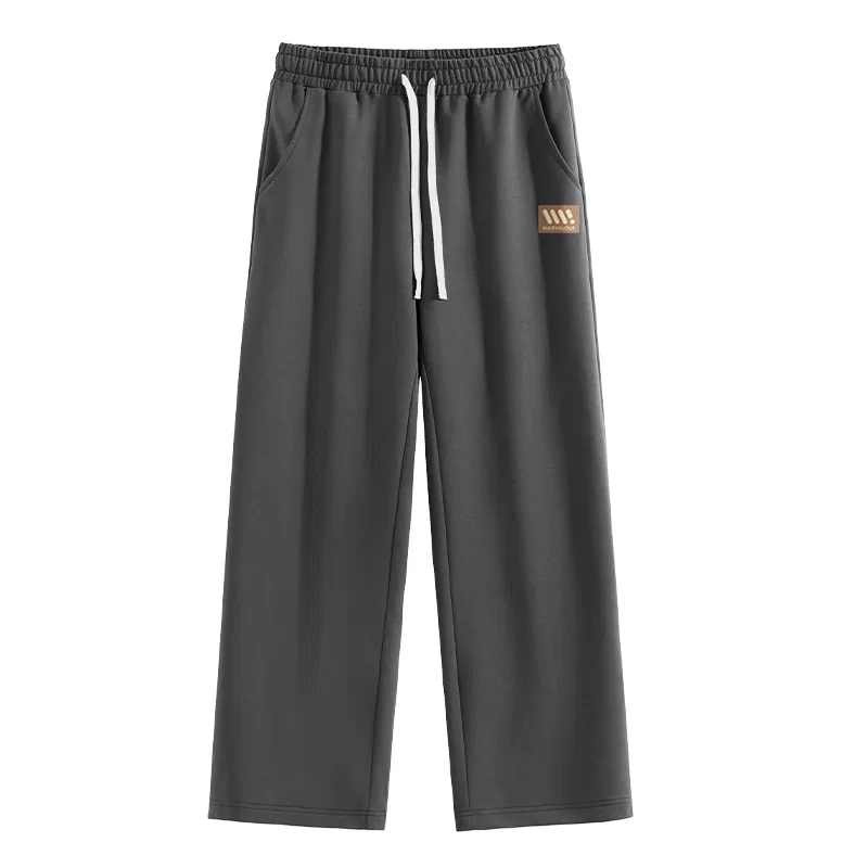 Детские брюки повседневные прямого кроя MINISO, Dark Gray