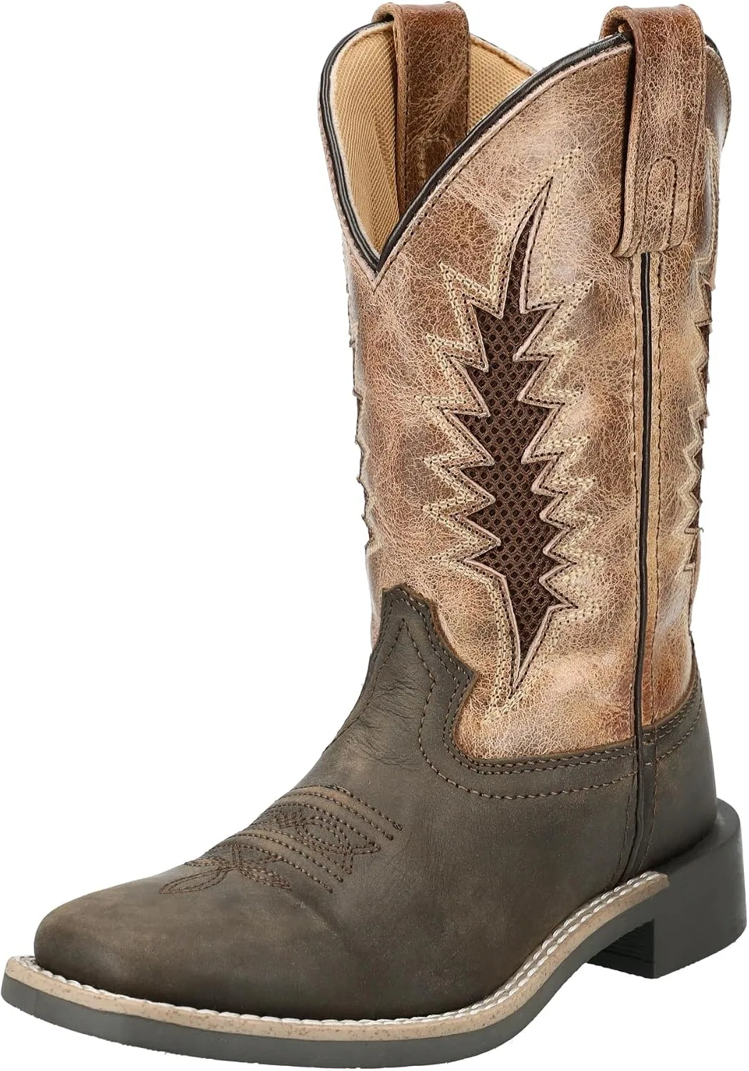 Детские ботинки для мальчиков с принтом Desperado Smoky Mountain Boots, Dark Brown/Brown Marble
