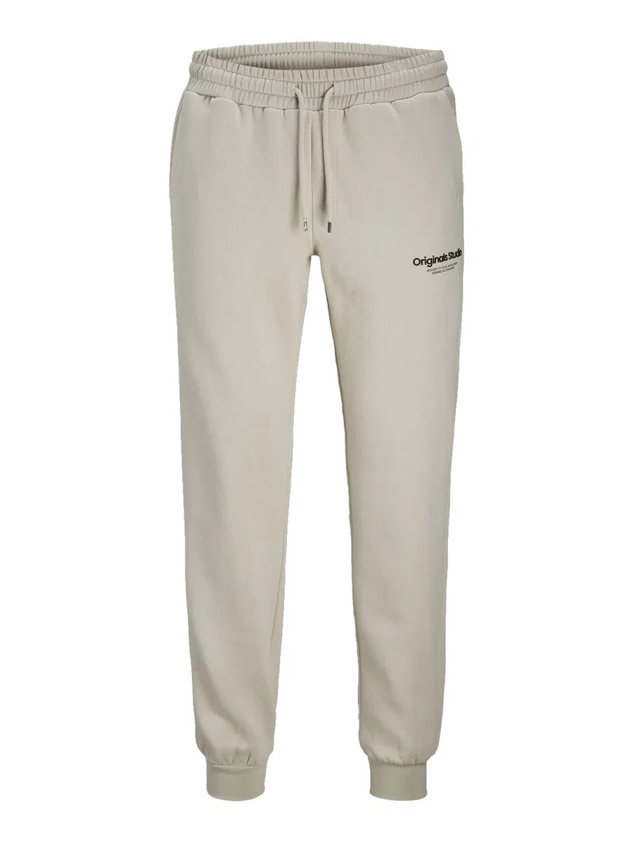 Детские зауженные брюки 'Gordon' серого цвета Jack & Jones Junior
