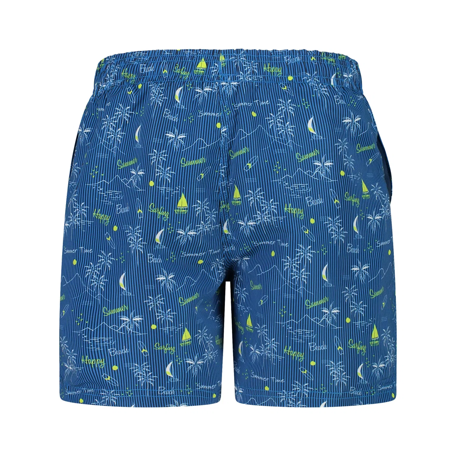 Детские плавки для мальчиков из микрофибры с принтом Kid Shorts 34R9064 Cmp, Konigsblau Navyblau — фото 4