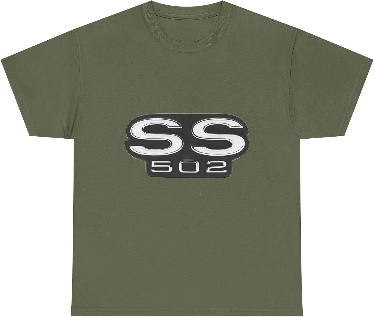 Мужская футболка с круглым вырезом Gildan 5000, Military Green