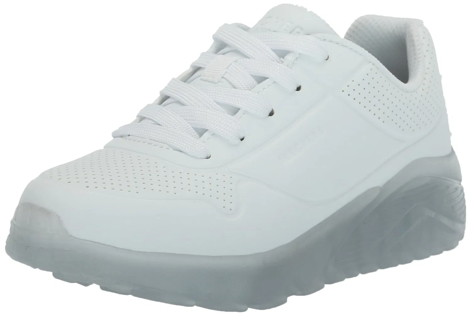 Детские кроссовки для мальчиков с принтом Uno Ice Skechers, White
