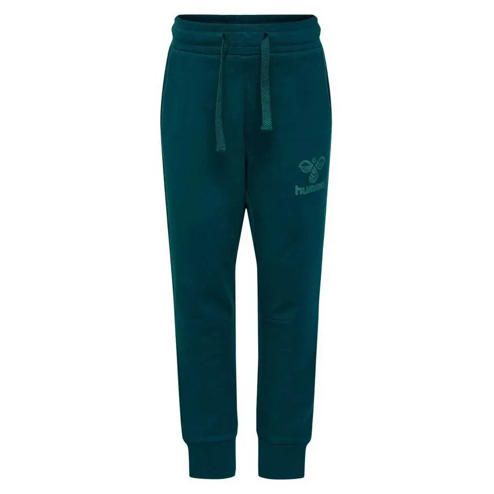 Детские спортивные штаны с утяжкой Hummel Fastwo, Green
