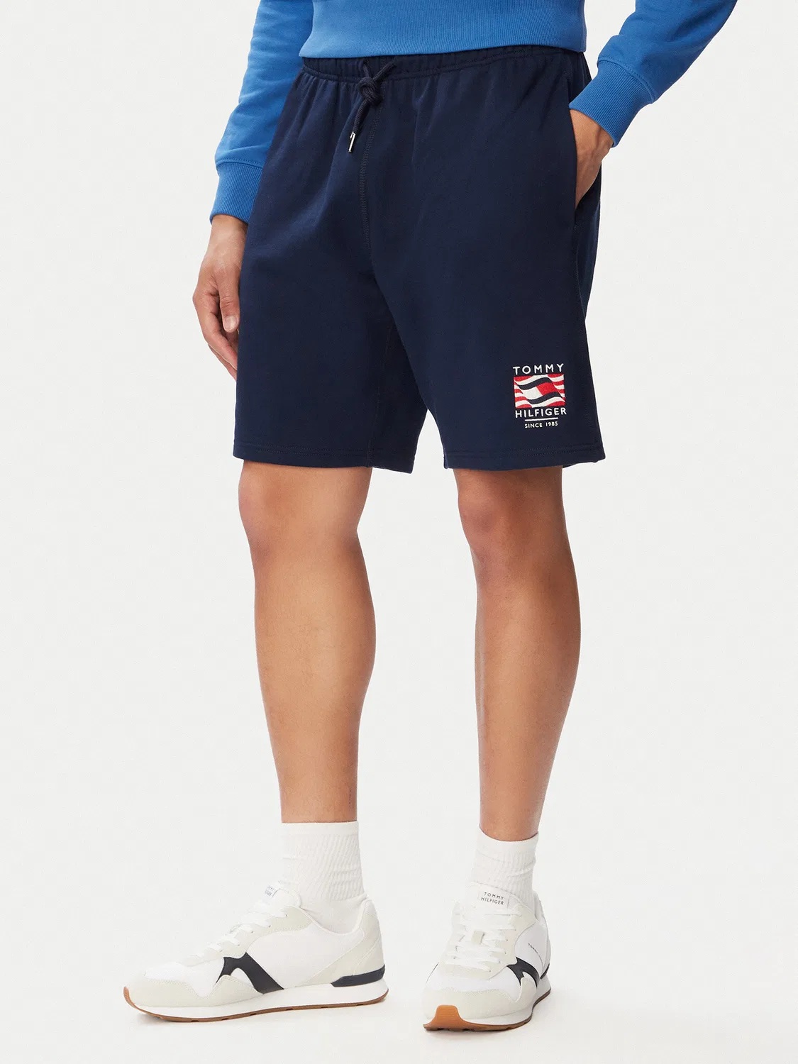 Мужские спортивные шорты стандартного кроя Rwb Tommy Hilfiger, темно-синий